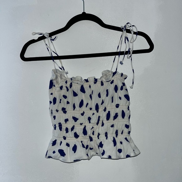 Reformation Arancia Dalmation Top Size Medium - Picture 8 of 9